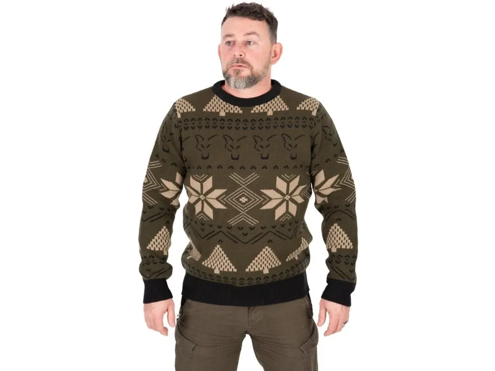 Fox Svetr Festive Jumper vel. 3XL Časově Omezené