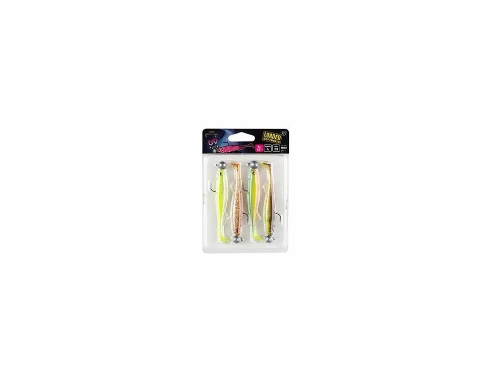 Vysoce Kvalitní Fox Rage Gumová Nástraha Slick Shad Loaded Lure Packk 11cm 4ks