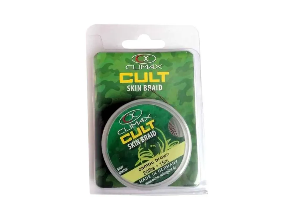 CLIMAX šňůra Skin Braid Camou Brown 15m 30lb Nejlepší Cena