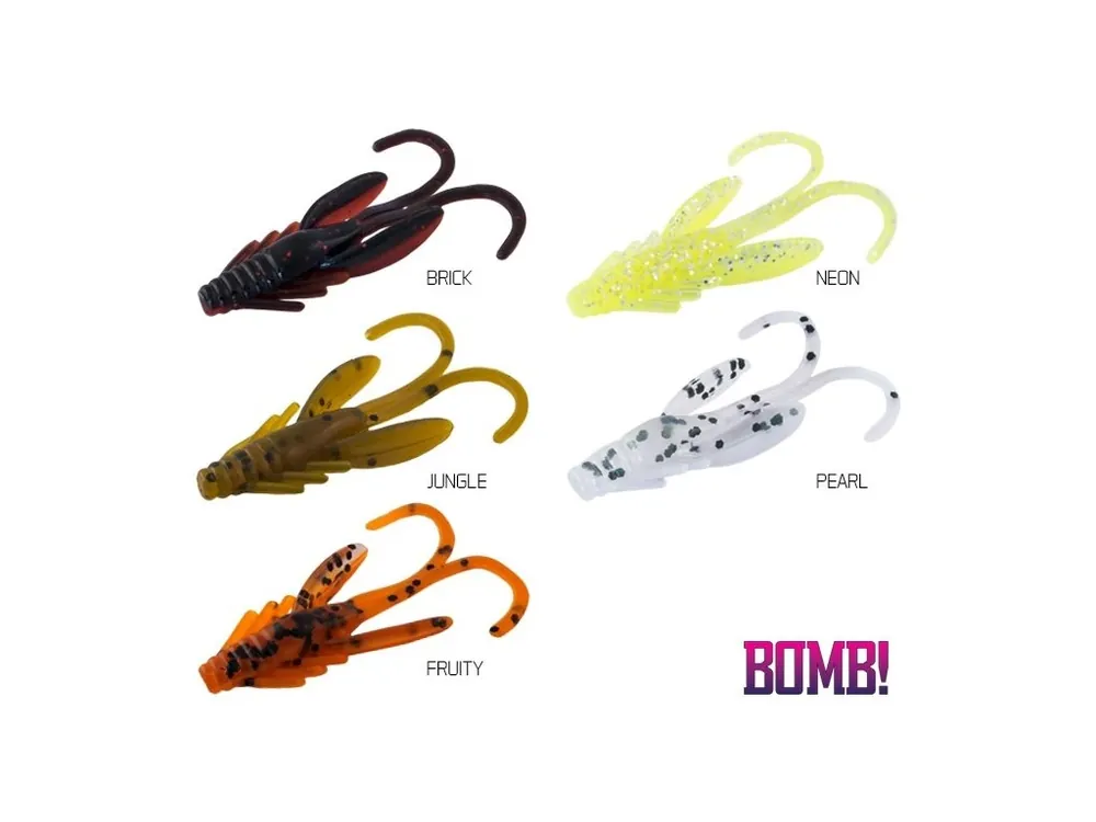 Pouze Dnes Delphin Umělá nástraha BOMB! Nympha 10ks 2,5cm/PEARL