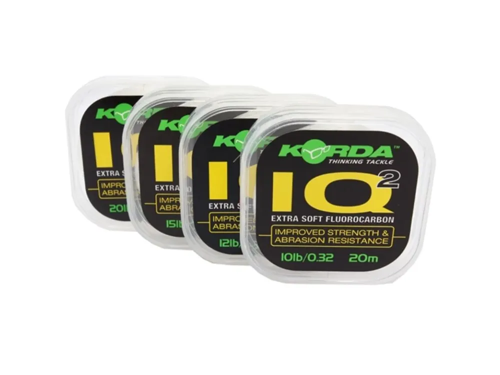Korda Fluorocarbon IQ Extra Soft 20 m 15lb Víkendová Akce