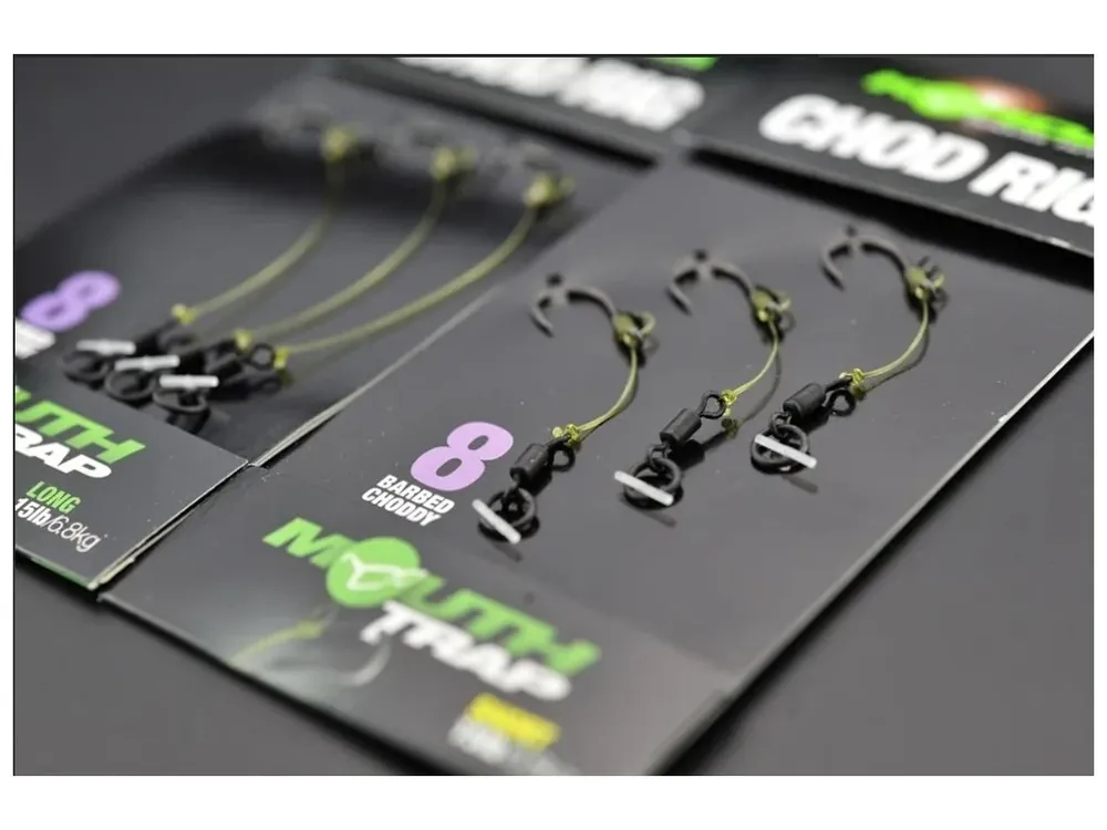Korda Hotová Montáž Chod Rig Long Barbed 5cm vel. 4 Víkendová Akce