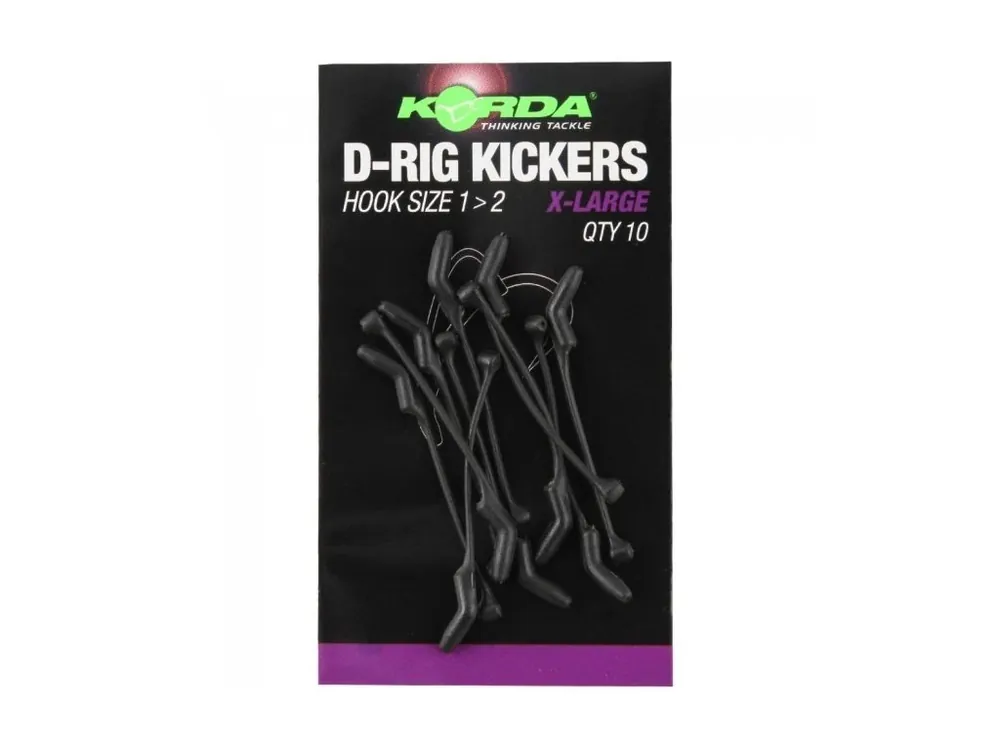 Korda Rovnátka Kickers D Rig Green 10 ks vel. M Originální