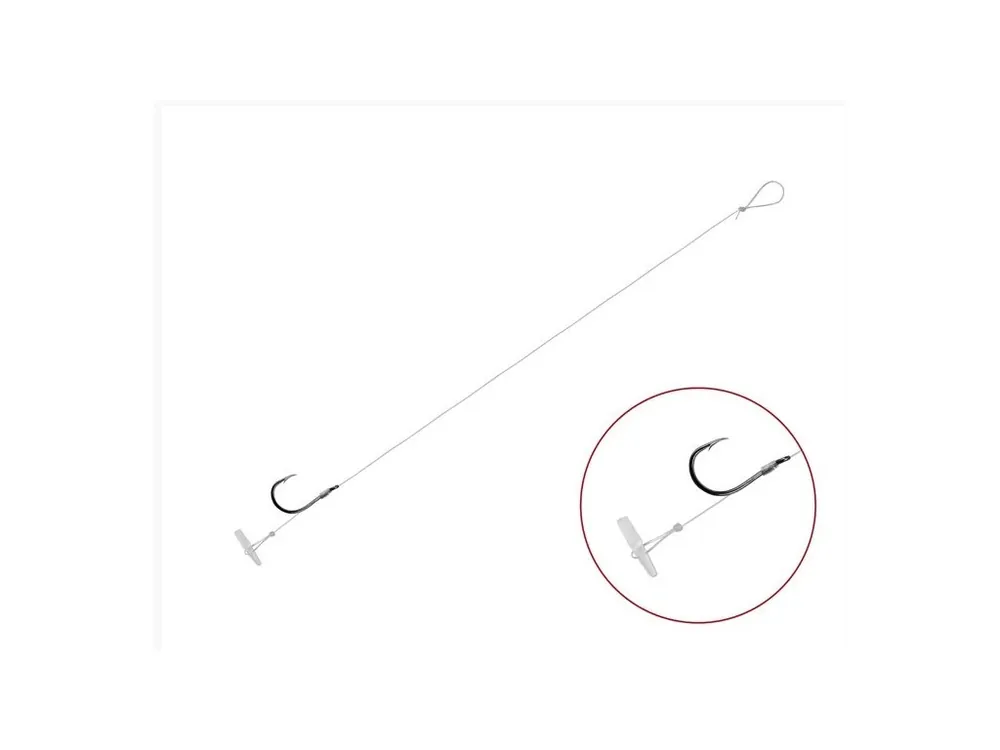 Nejlepší Cena Delphin Feederový návazec FLR Quickstop 6ks 12cm 0,22mm BARB 10
