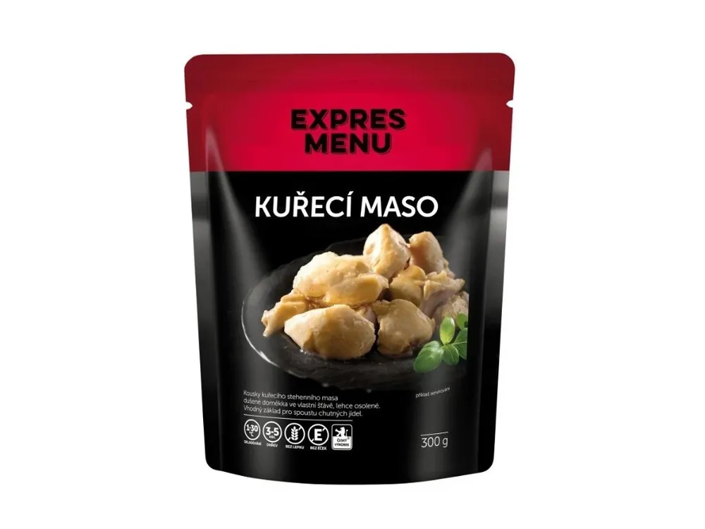 Expres Menu Kuřecí maso 3porce 300g Tovární Cena