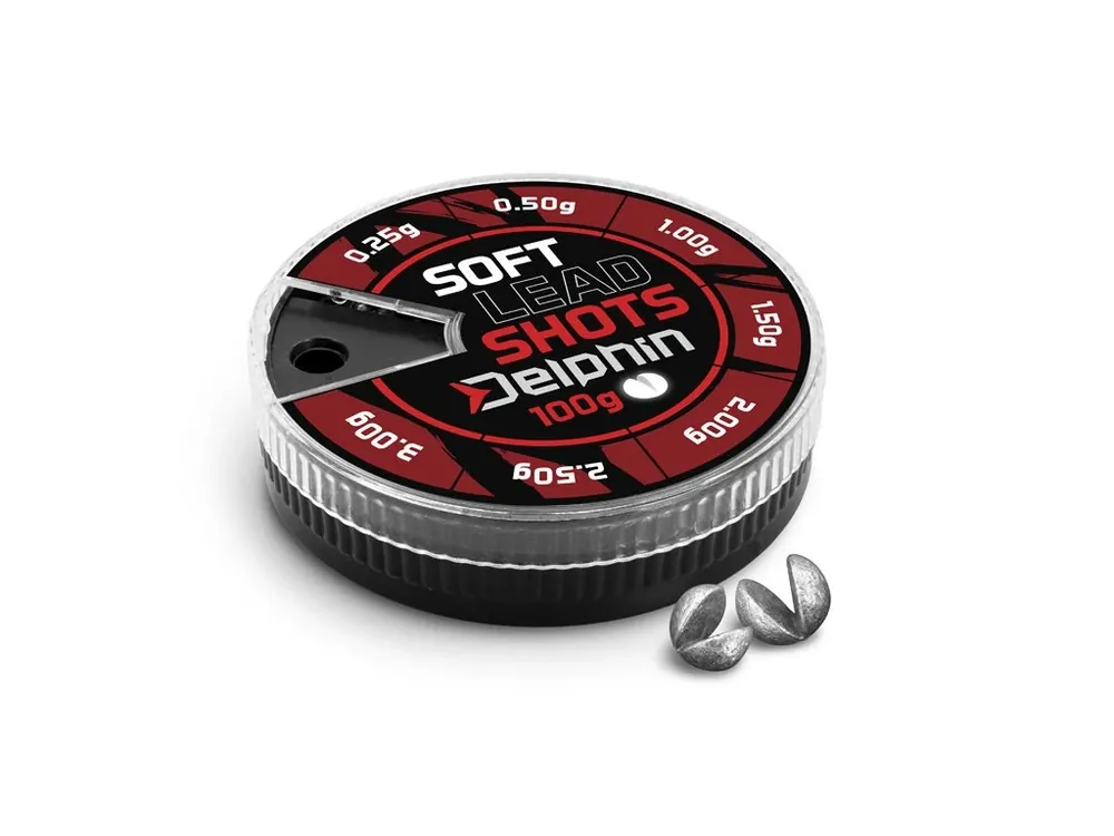 Vysoce Kvalitní Delphin Vyvažovací Olůvka Delphin SOFT 100g 0,1-2,5 g