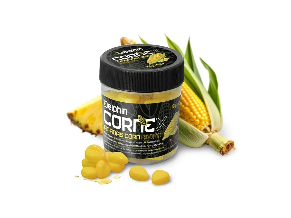 Delphin Umělá Nástraha Cornex Pop UP 60 ks Kukuřice-Ananas Akční Cena