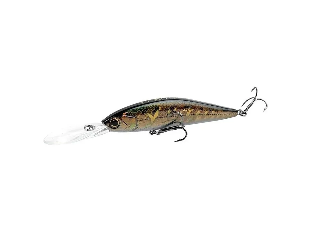 Cenová Bomba Shimano Wobler Lure Yasei Trigger Twitch SP Brown Gold Tiger 6cm 4g