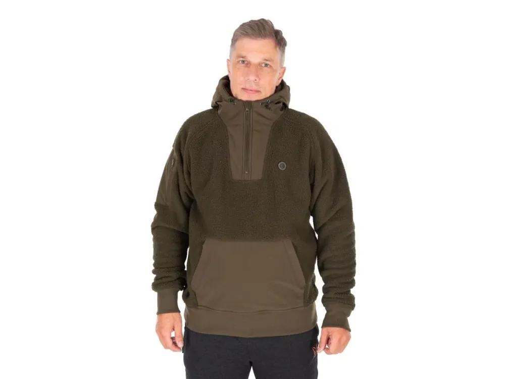 Fox Bunda Sherpa Hybrid Jacket Olive 2XL Vrácení Zdarma