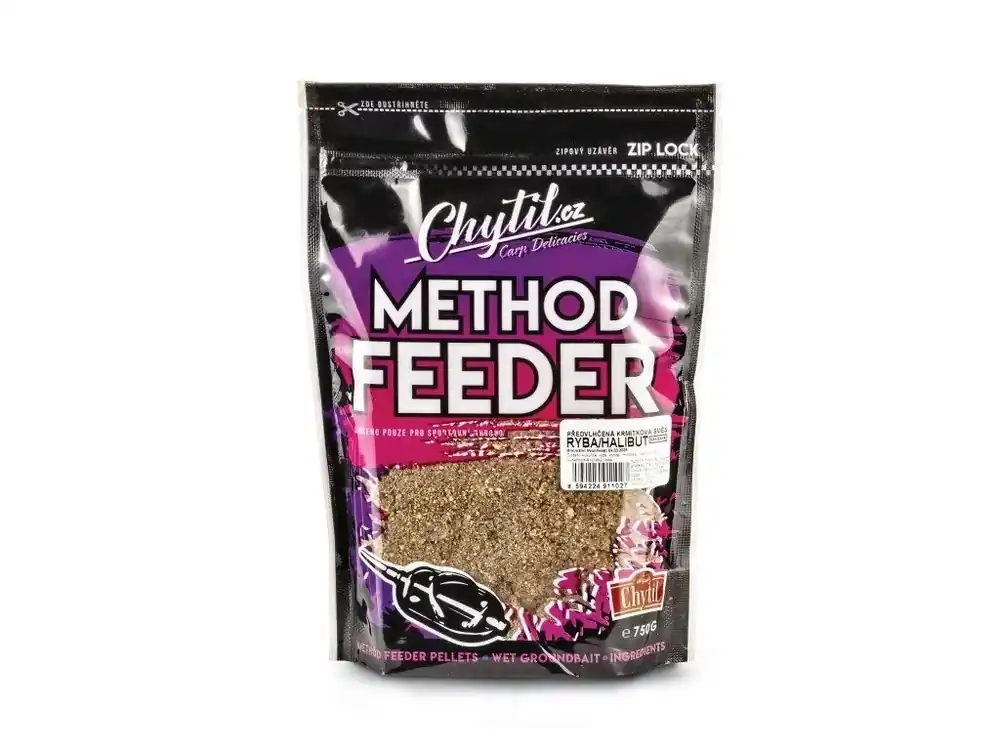 Nejprodávanější Chytil Method předvlhčená krmítková směs Ryba/Halibut