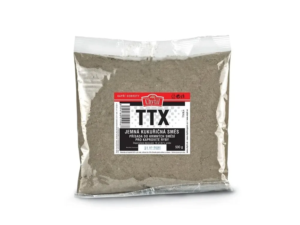Expresní Doručení Chytil TTX mletá kukuřičná placka 500 g černá