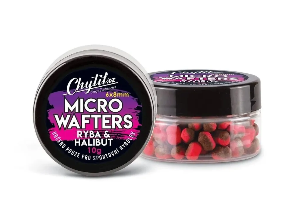 Nová Kolekce Chytil Micro Wafters 6x8 mm Ryba/Halibut