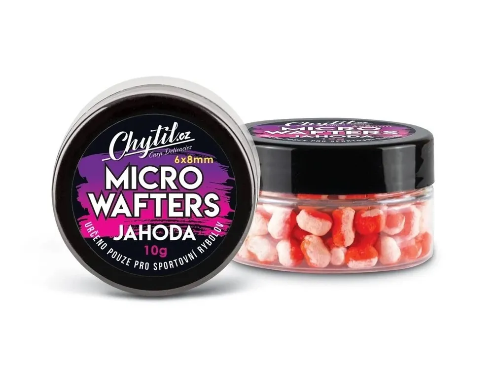 Chytil Micro Wafters 6x8 mm Jahoda Cenový Hit