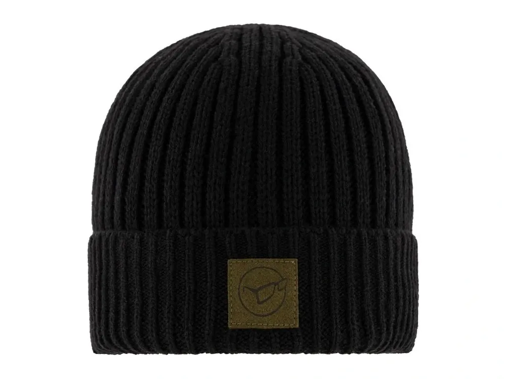 Korda Čepice Le Fishermen Beanie Black Výhodná Nabídka
