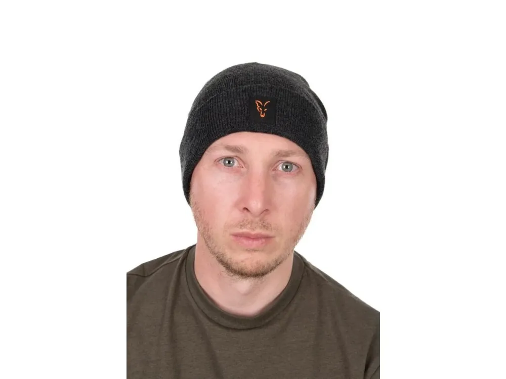 Fox Čepice Collection Beanie Black Orange Cenově Výhodný