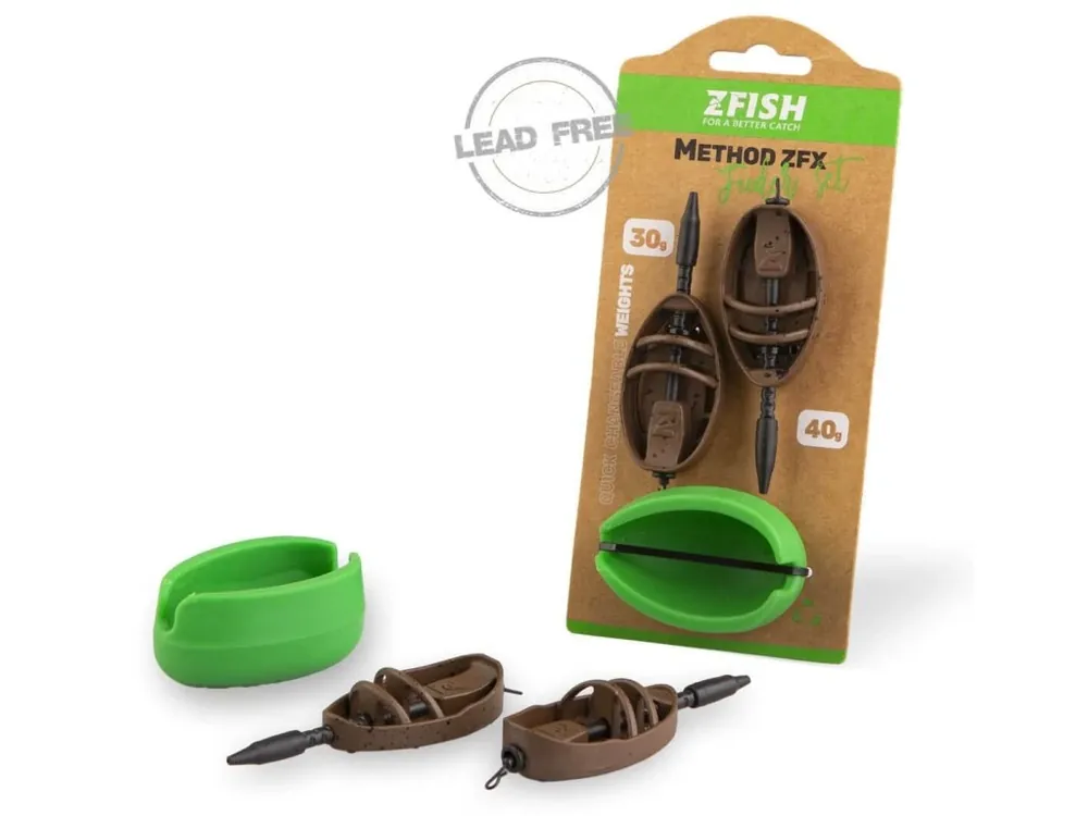 Zfish Sada Krmítek Method Feeder Set ZFX 30g,40g + Formička Speciální Cena