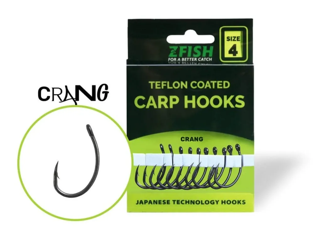 Cenově Výhodný Zfish Teflonové Háčky Crang 10 ks vel.8