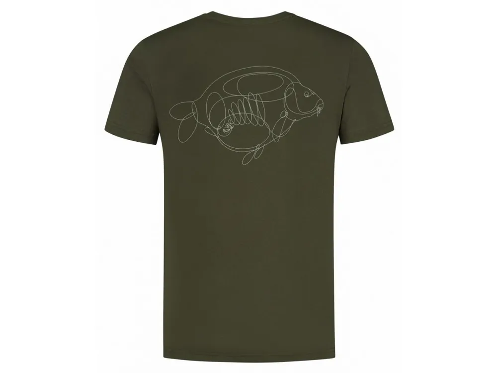 Korda Tričko One Liner Tee Olive 2XL Super Cena