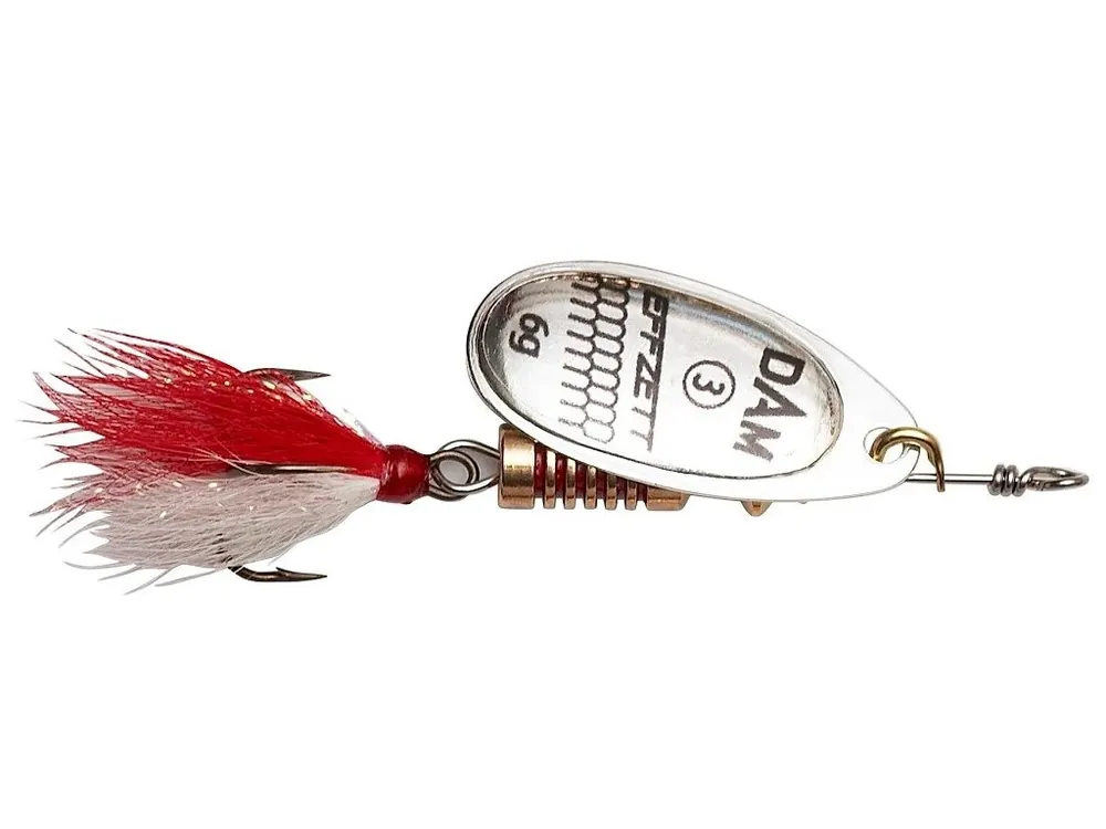 DAM Třpytka Effzett Standard Spinner Dressed Silver 6g vel.3 Ihned K Objednání