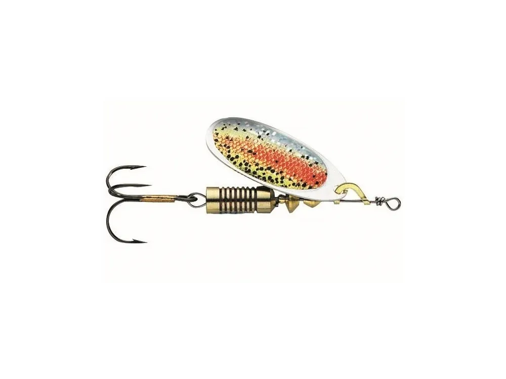 Oblíbený DAM Třpytka Effzett Nature 3D Spinner Sinking Rainbow Trout 3g vel.1