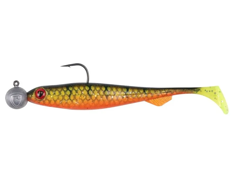 Finální Výprodej Fox Rage Gumová Nástraha Loaded Slick Shad UV Natural Perchr 11cm 10g 3/0