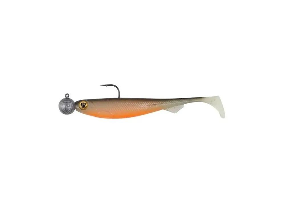 Super Cena Fox Rage Gumová nástraha Bulk Loaded Slick Shad UV Hot Olive 11cm 10g 3/0