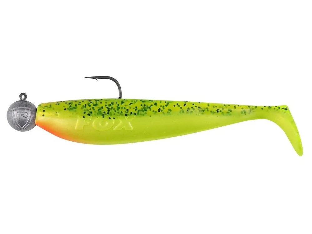 Akční Cena Fox Rage Gumová Nástraha Loaded Zander Pro Shad UV Lemon Tiger 10cm 10g 3/0