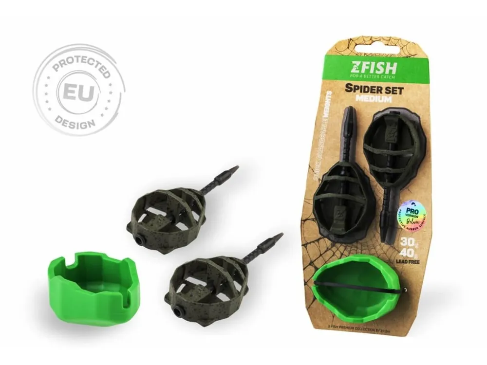 Zfish Sada Method Feeder Spider Medium Set 40,50g + Formička Horká Nabídka