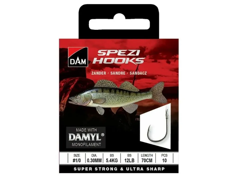 Ihned K Objednání Dam Návazec Spezi Zander vel.1/0 70 cm 10 ks 0,30 mm 5,4 kg