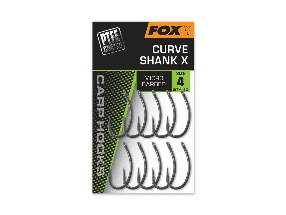 Sezónní Sleva Fox Háčky Curve Shank X 10 ks vel.2