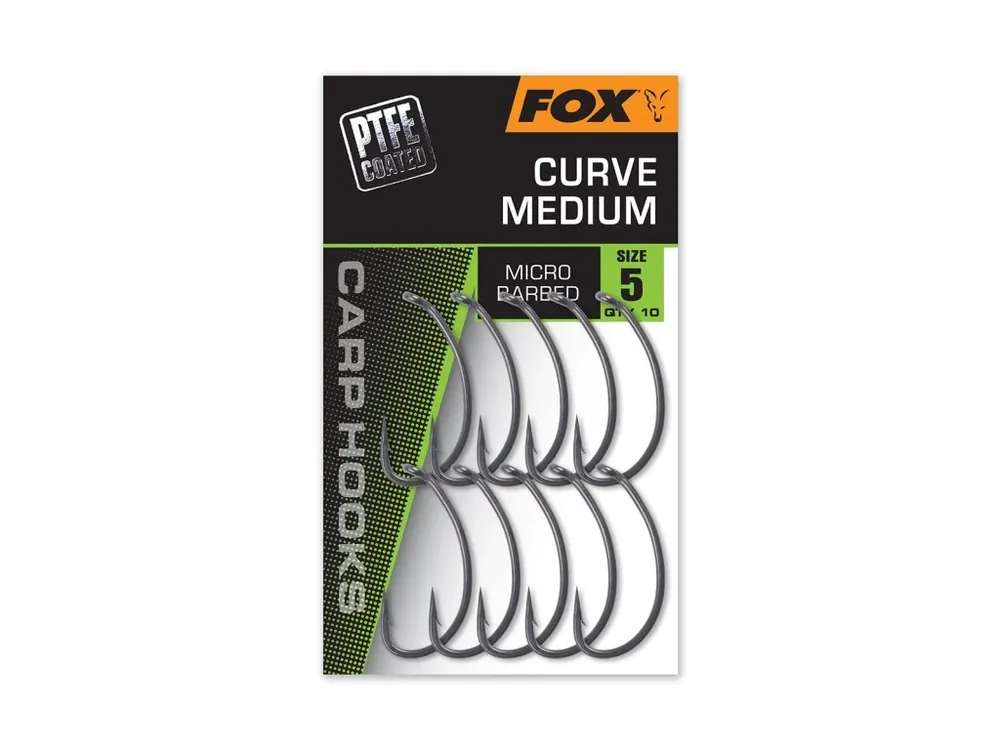 Cenový Hit Fox Háčky Curve Shank Medium 10 ks vel.2