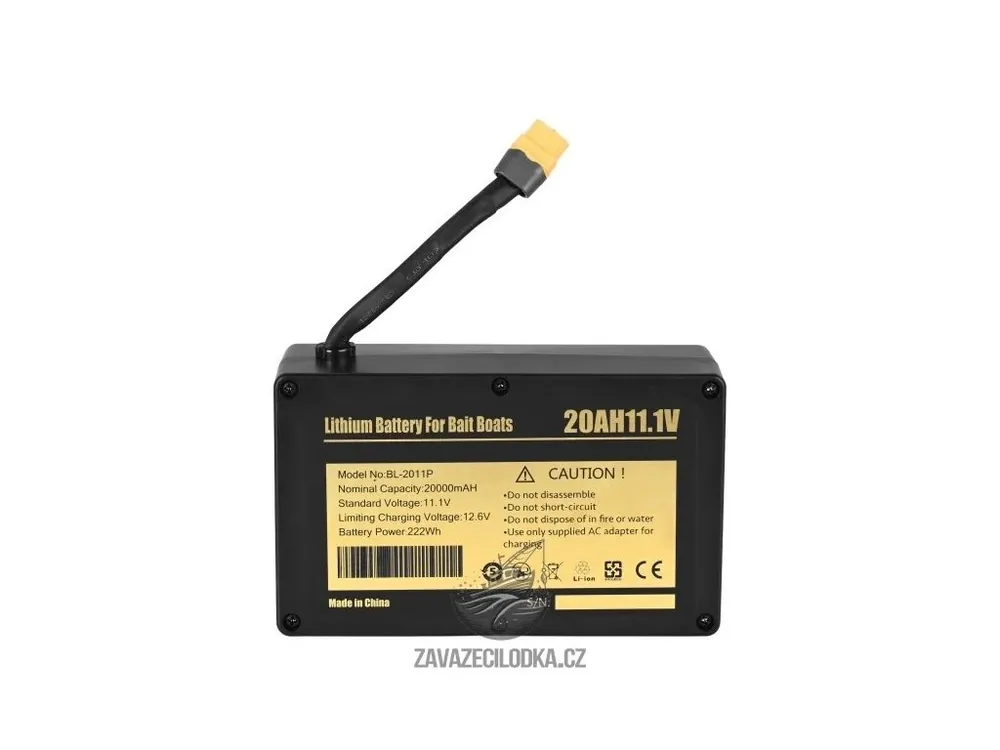 VMTech Náhradní baterie 11,1V/20Ah - lithium Omezená Nabídka