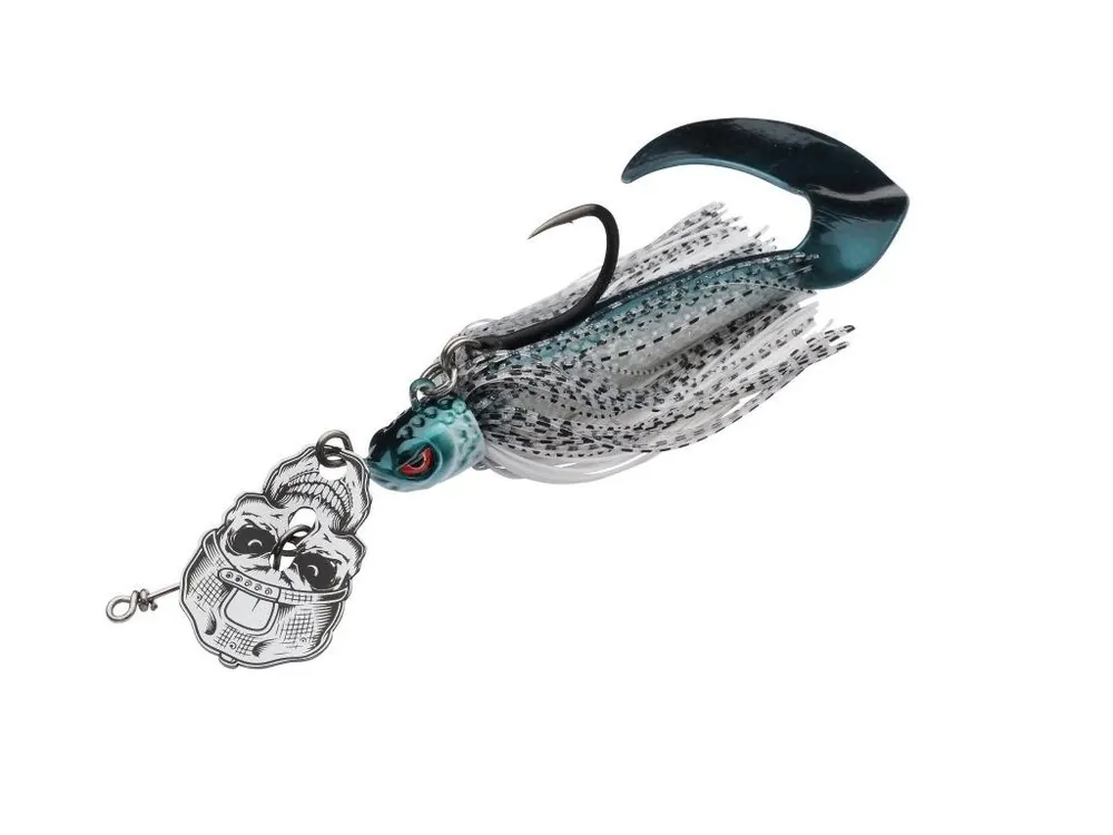 Cenový Hit Madcat Třpytka Skull Blade Jig XL Sinking Roach 55g 7/0