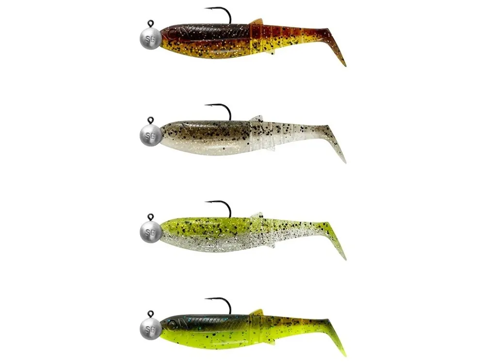 Savage Gear Gumová Nástraha Cannibal Shad Clearwater Mix 4+4 10 cm 10g 3/0 Zlevněný