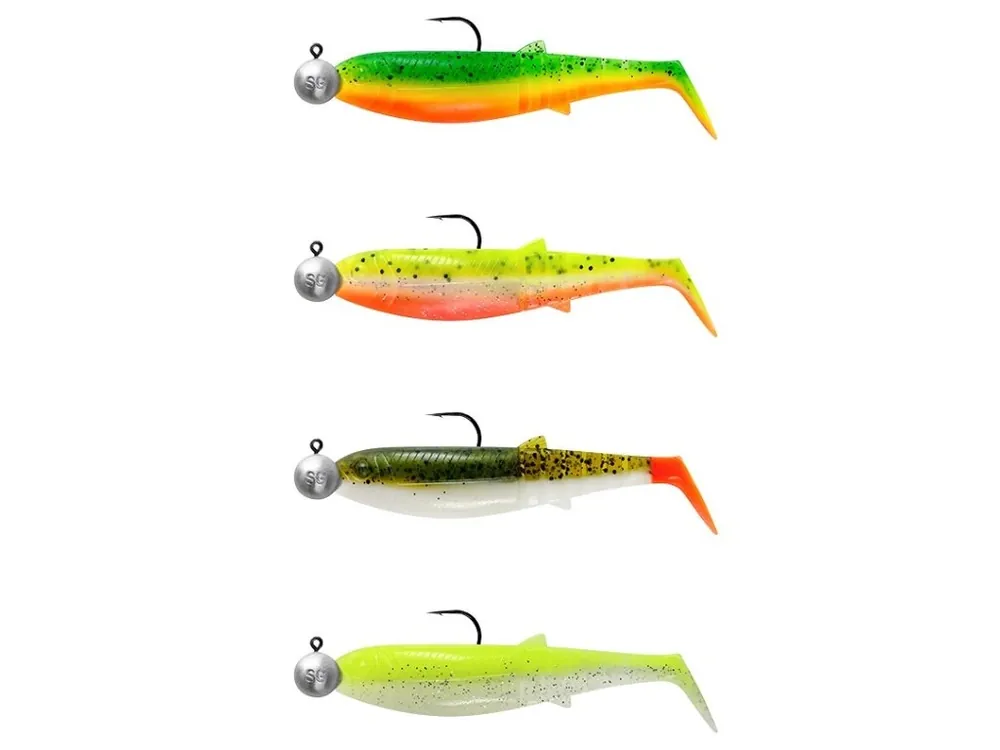 Savage Gear Gumová Nástraha Cannibal Shad Darkwater Mix 4+4 12,5 cm 12,5g 5/0 Jen Po Omezenou Doba