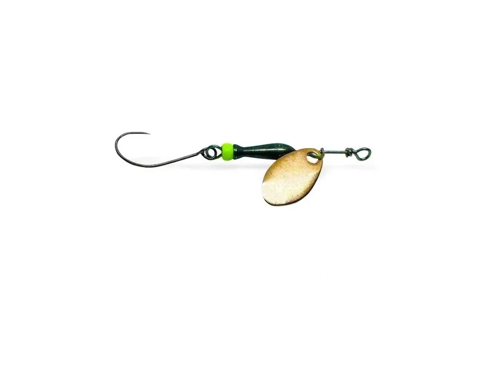 JigovkyCZ Třpytka Classic Barbless Pink Gold (Black/chartreuse body) 1 Cenový Hit