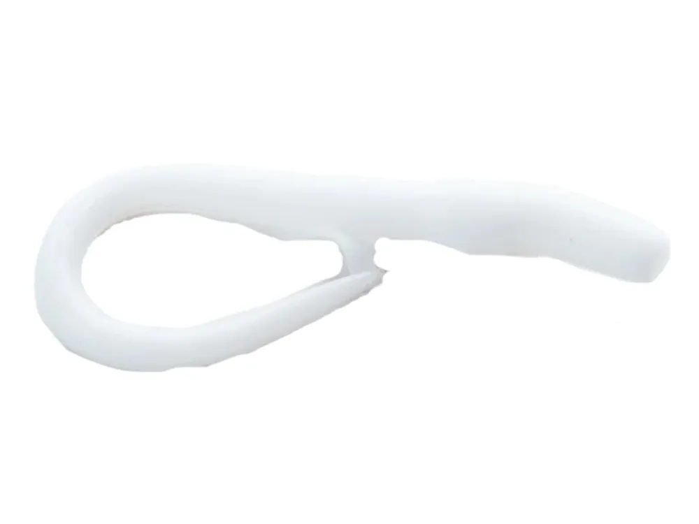 Moonky Gumová nástraha Long Worm 90mm C05 White Cheese 10ks Přímo Od Výrobce