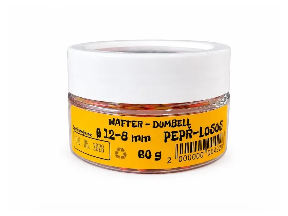 Nejlepší Cena PZN Wafter Pepř - Losos pr. 12-8mm 60g