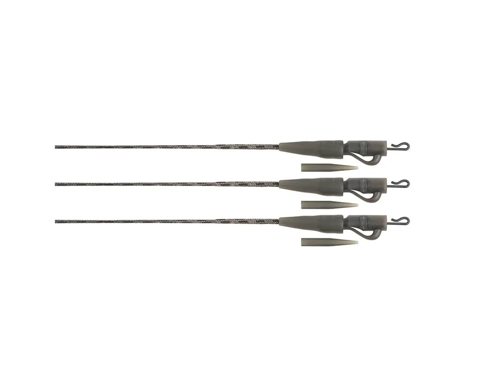 Fox Montáž Edges Naturals Submerge Lead Clip Leaders 40lb 75 cm 3 ks Koupit Online