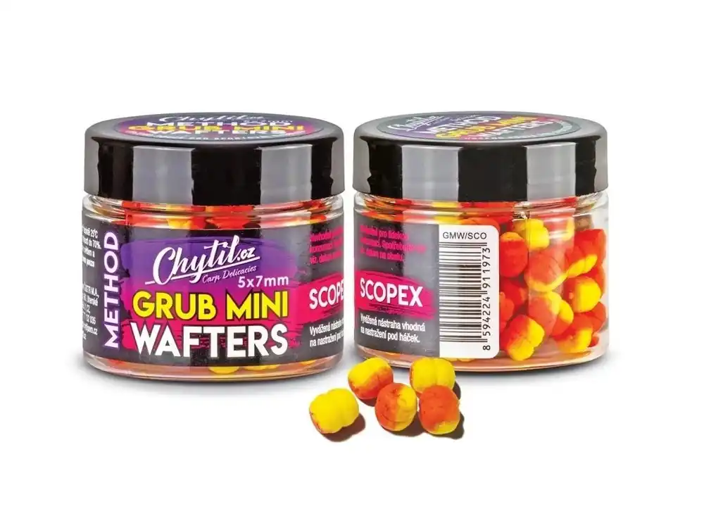 Chytil Grub Mini Wafters 18 g 5x7 mm Jahoda Dokud Zásoby Vydrží