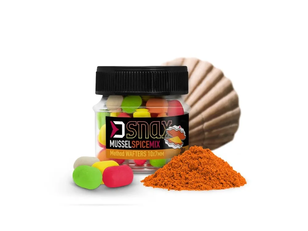 Delphin Nástraha MIX D SNAX WAFT Mušle-Koření 10x7mm 20g Cenový Hit