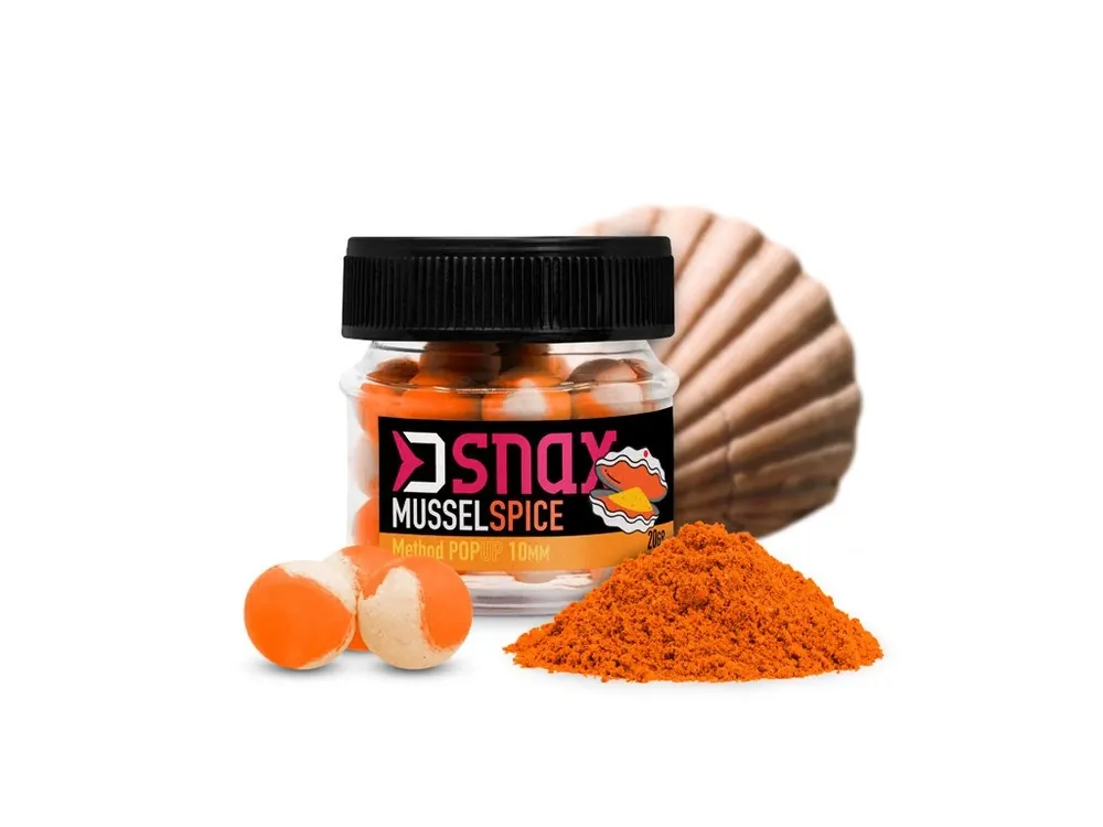 Delphin Nástraha D SNAX POP Mušle-Koření 12mm 20g Přímo Od Výrobce