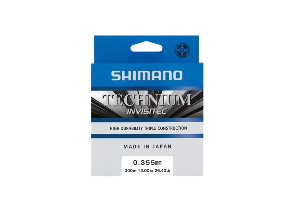 Shimano Vlasec Line Technium Invisitec A Mono Grey 300m 0,205mm 4,20kg Ihned K Objednání