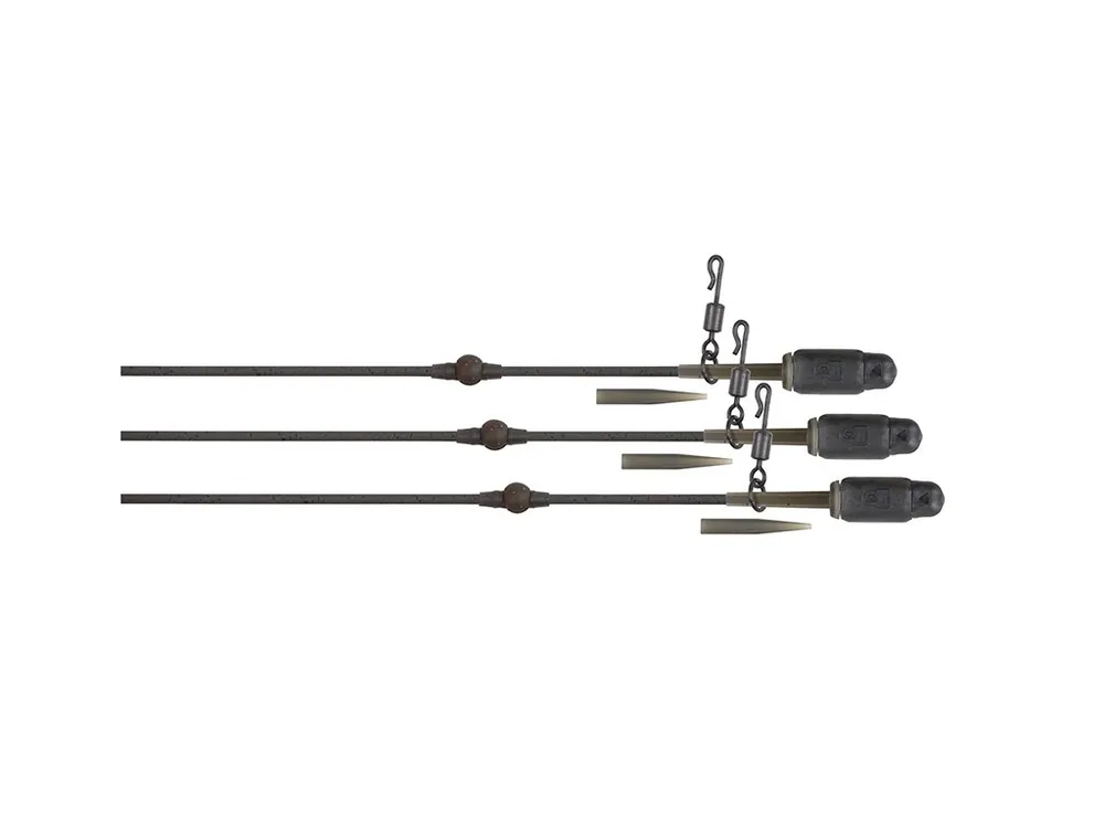 Cenový Hit Fox Montáž Edges Tuff Tungsten Tubing Heli-Clip Rigs 3ks