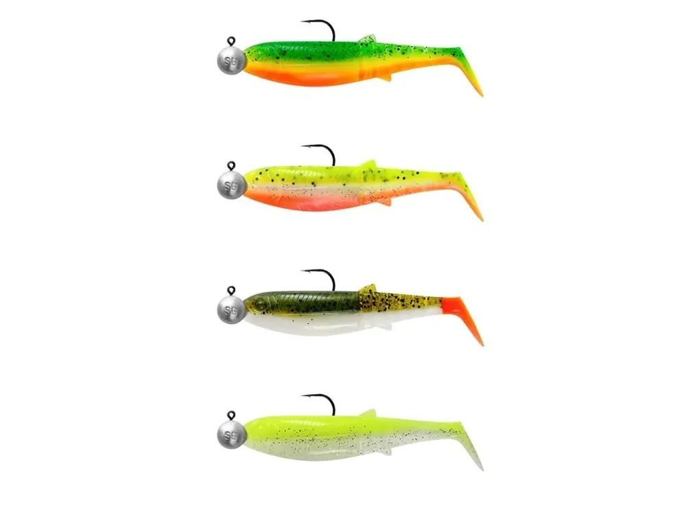 Savage Gear Gumová Nástraha Cannibal Shad Darkwater Set 4ks Nejprodávanější