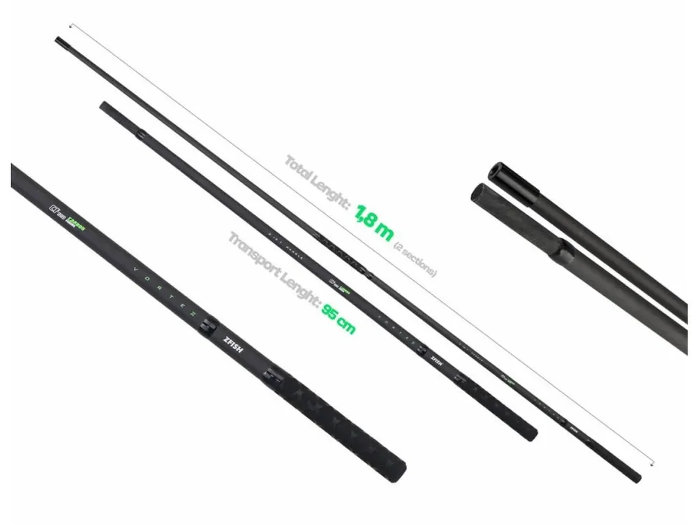Zfish Podběráková Tyč Vortex Landing Net Handle 1,8 m Hit Sezóny