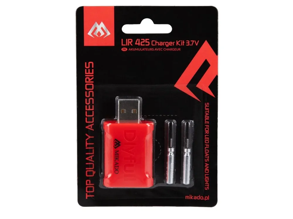 Nejlepší Volba Mikado Baterie do splávků s nabíječkou BATTERIES