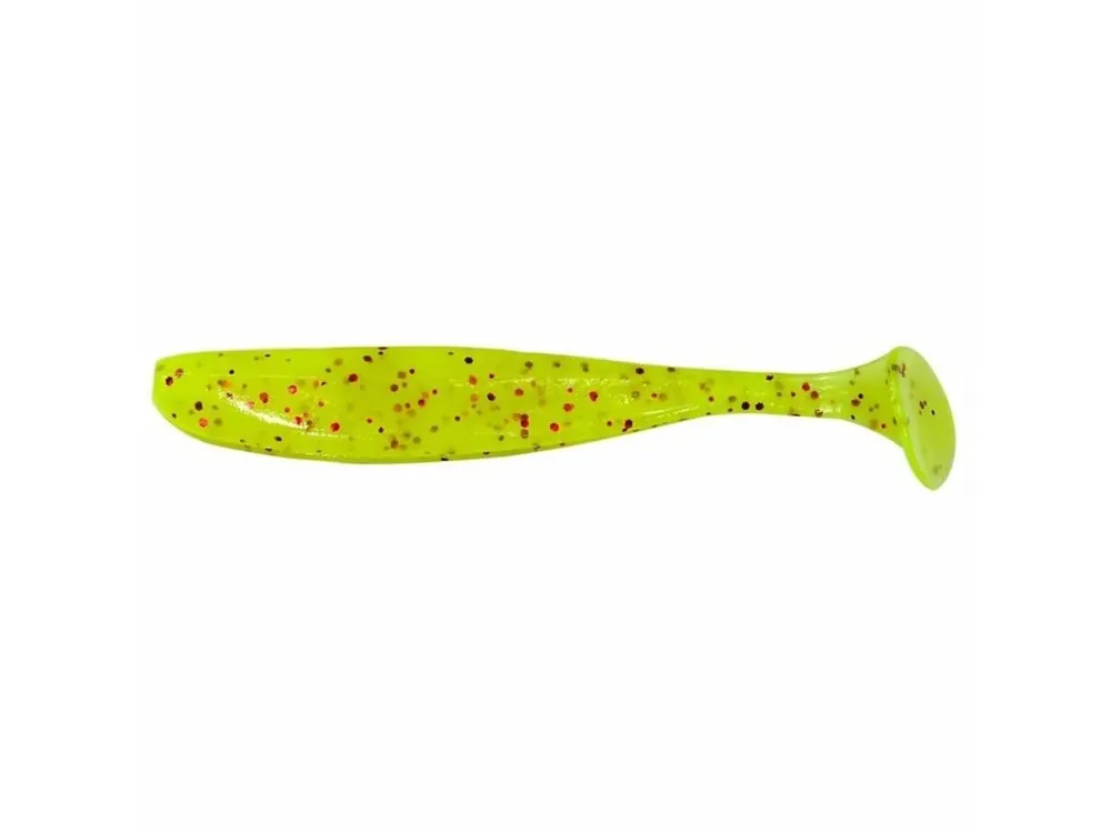 Keitech Gumová nástraha Easy Shiner 5" 12,7cm 10,4g Chartreuse Red Flake 5ks Víkendová Akce