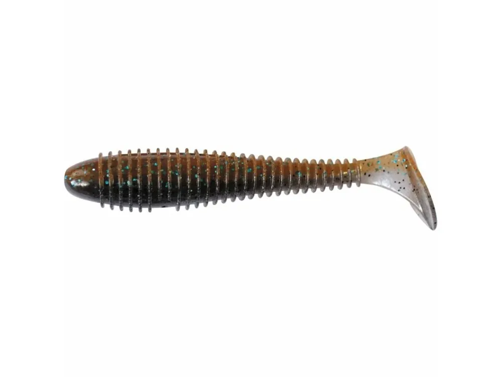 Keitech Gumová nástraha Swing Impact FAT 3,8" 9,6cm 8,5g Smoke Cinnamon 6ks Finální Výprodej