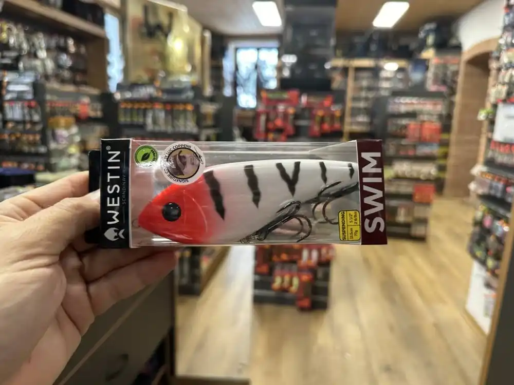 Rychlé Dodání Westin Wobler Swim Glidebait 13.5 CM 77G SUSPENDING Striped Redhead Limited